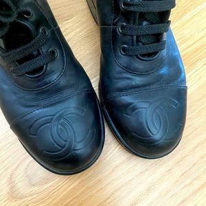 🖤 Chanel Black Combat Boots 🖤